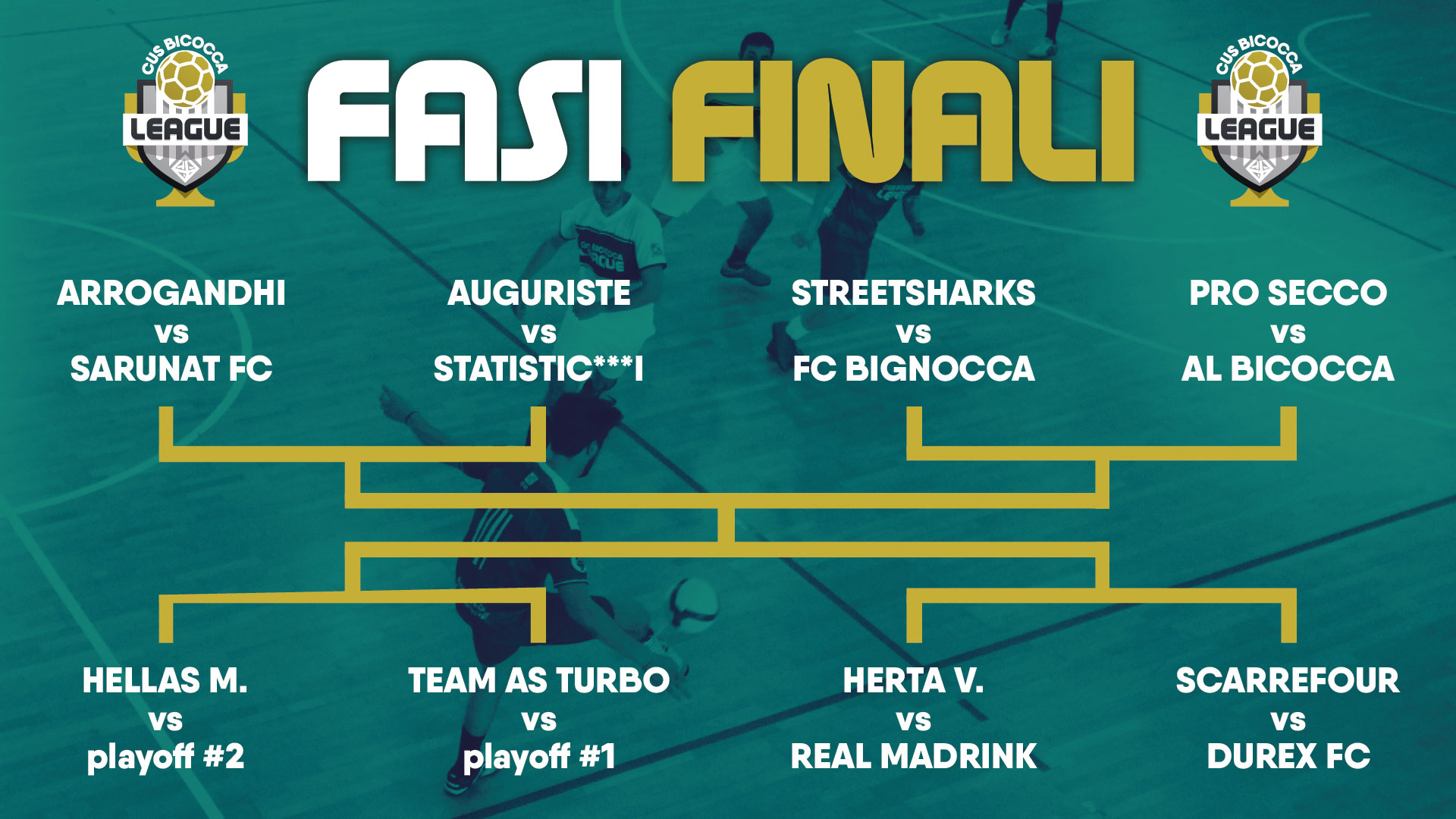 CUS Bicocca League 2019 - LE FASI FINALI