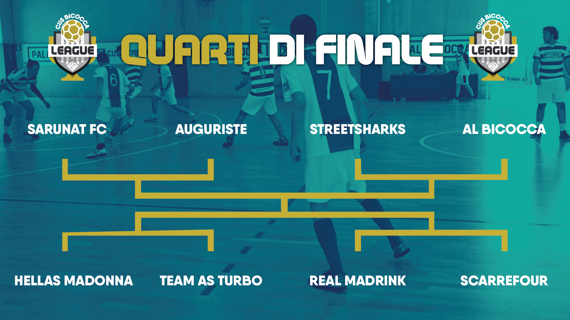 CUS Bicocca League 2019 - QUARTI DI FINALE