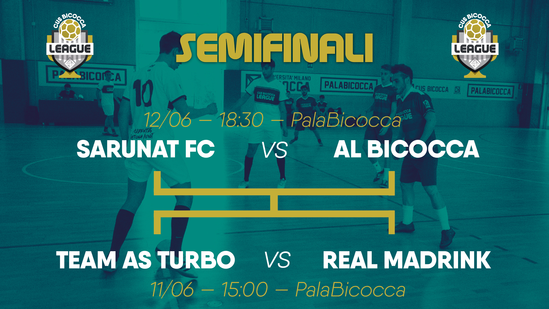 CUS Bicocca League 2019 - SEMIFINALI