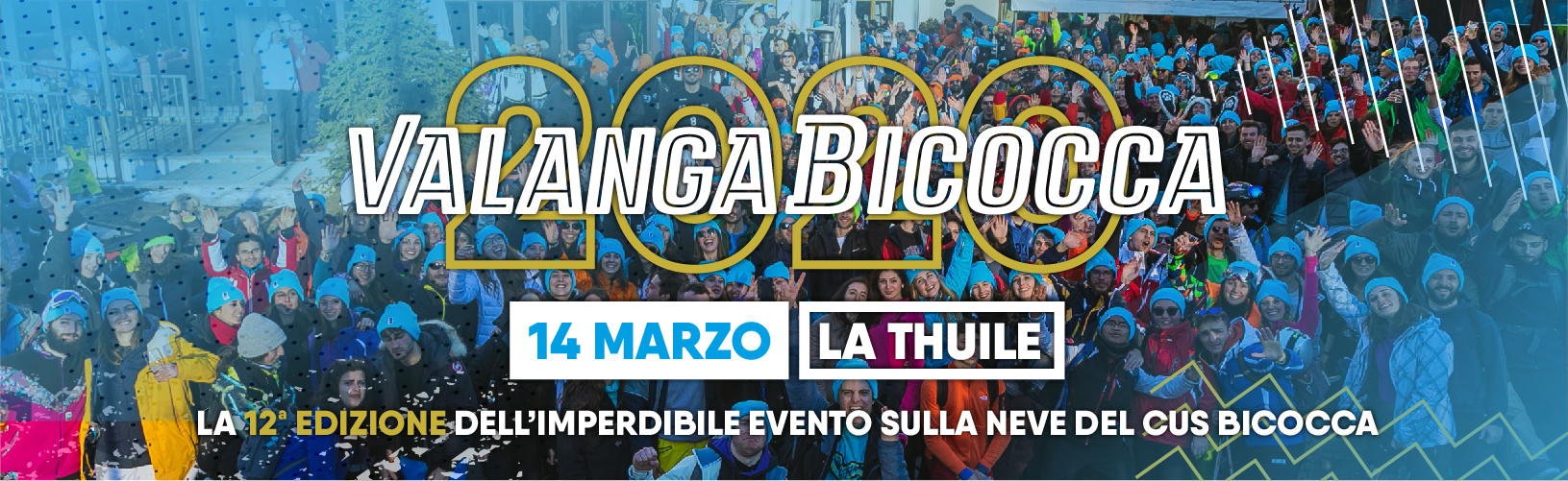 Valanga Bicocca 2020 • 14 marzo a La Thuile
