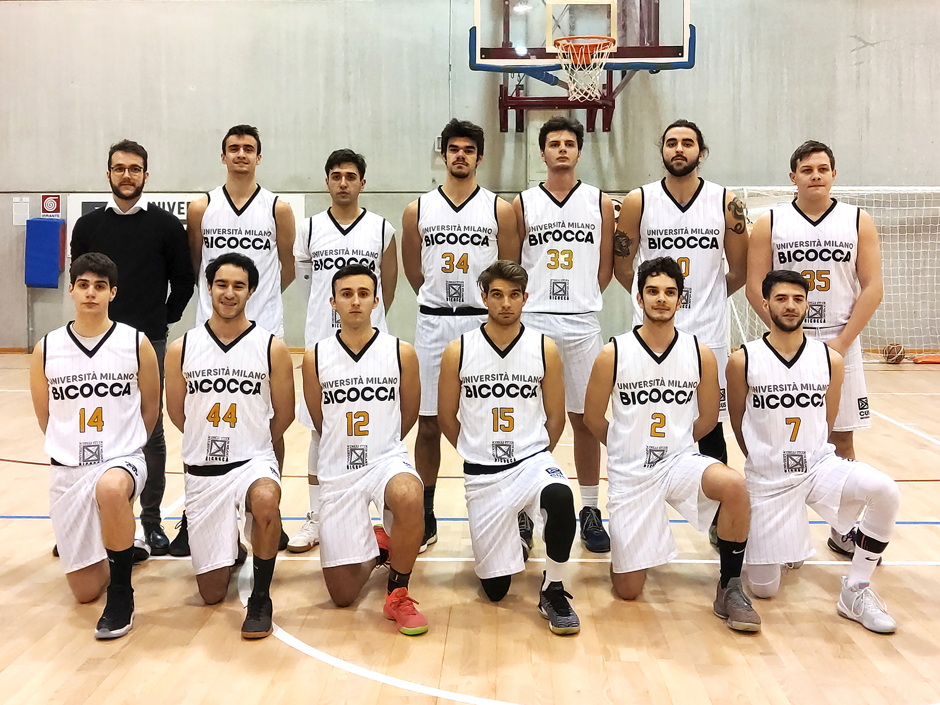 CUS Bicocca • basket maschile 2019/20 • universitario