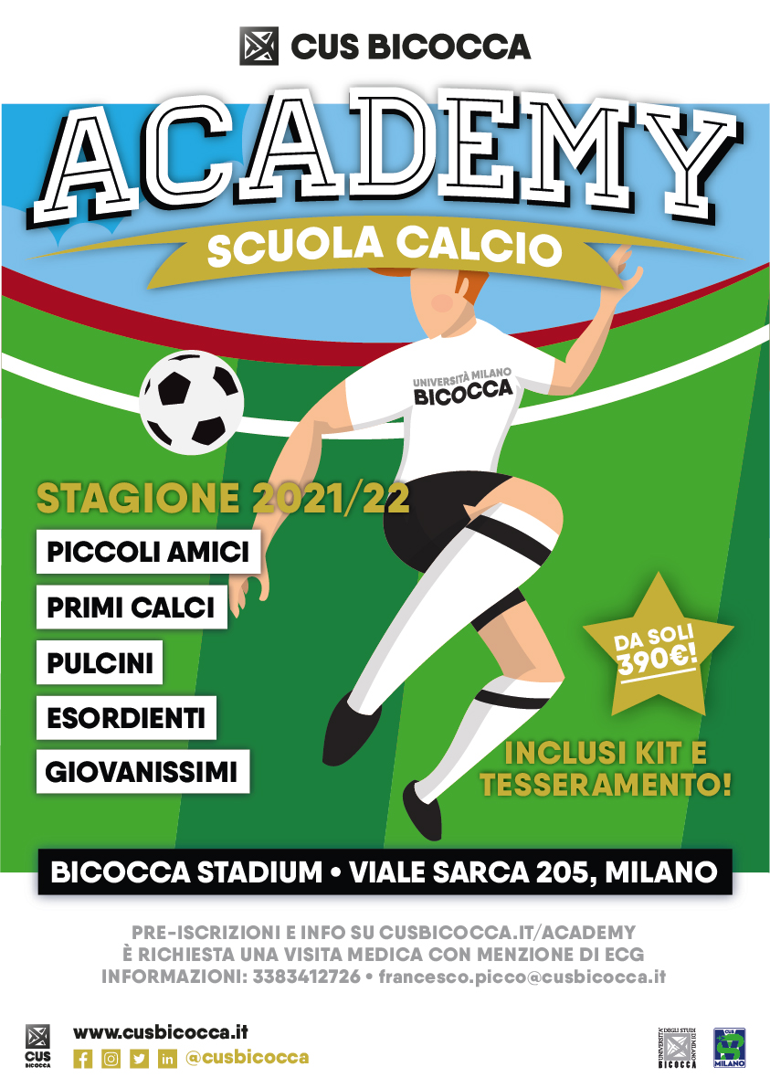 CUS Bicocca Academy • Scuola Calcio