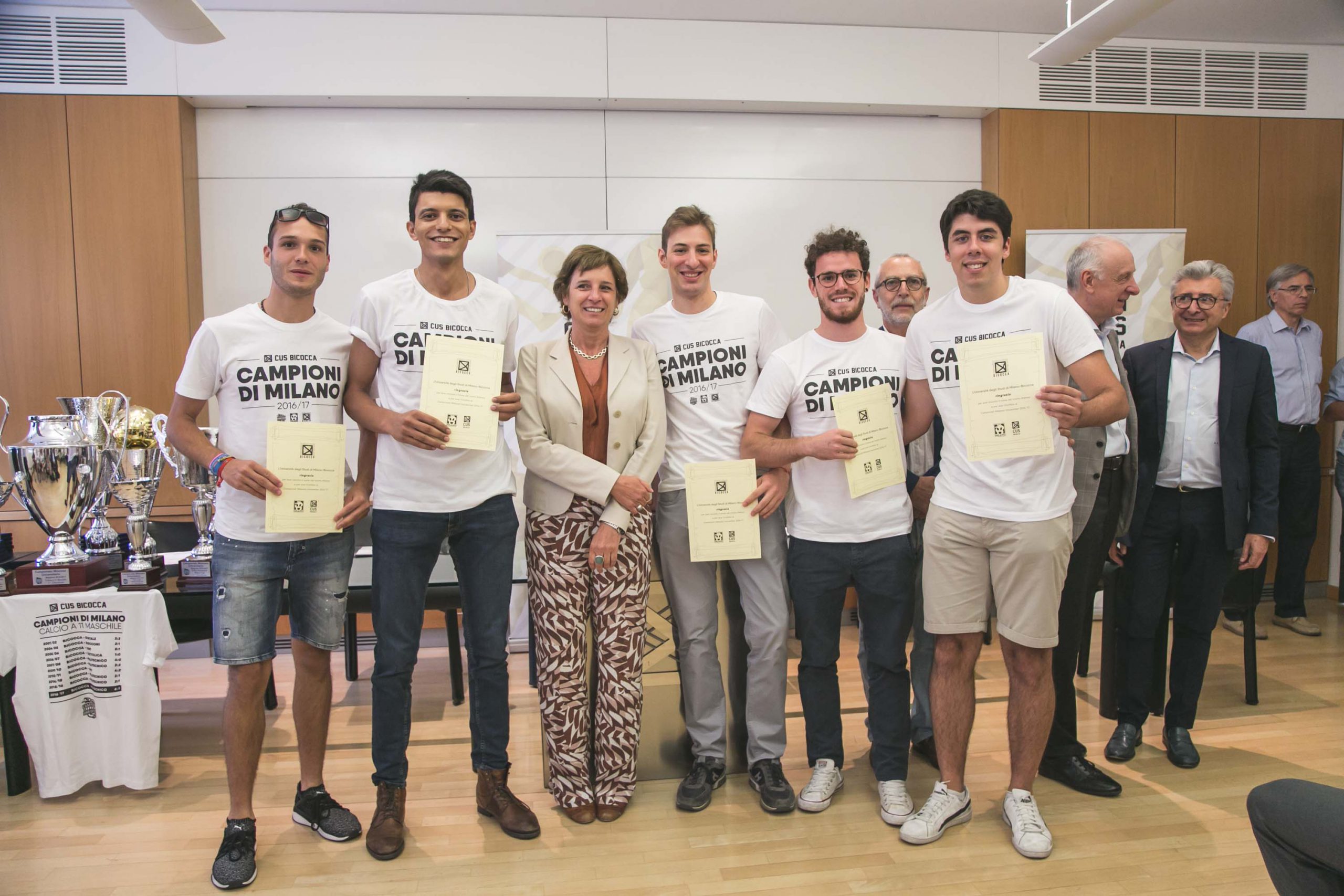Tennis maschile - CUS Bicocca - Campioni di Milano 2016/17