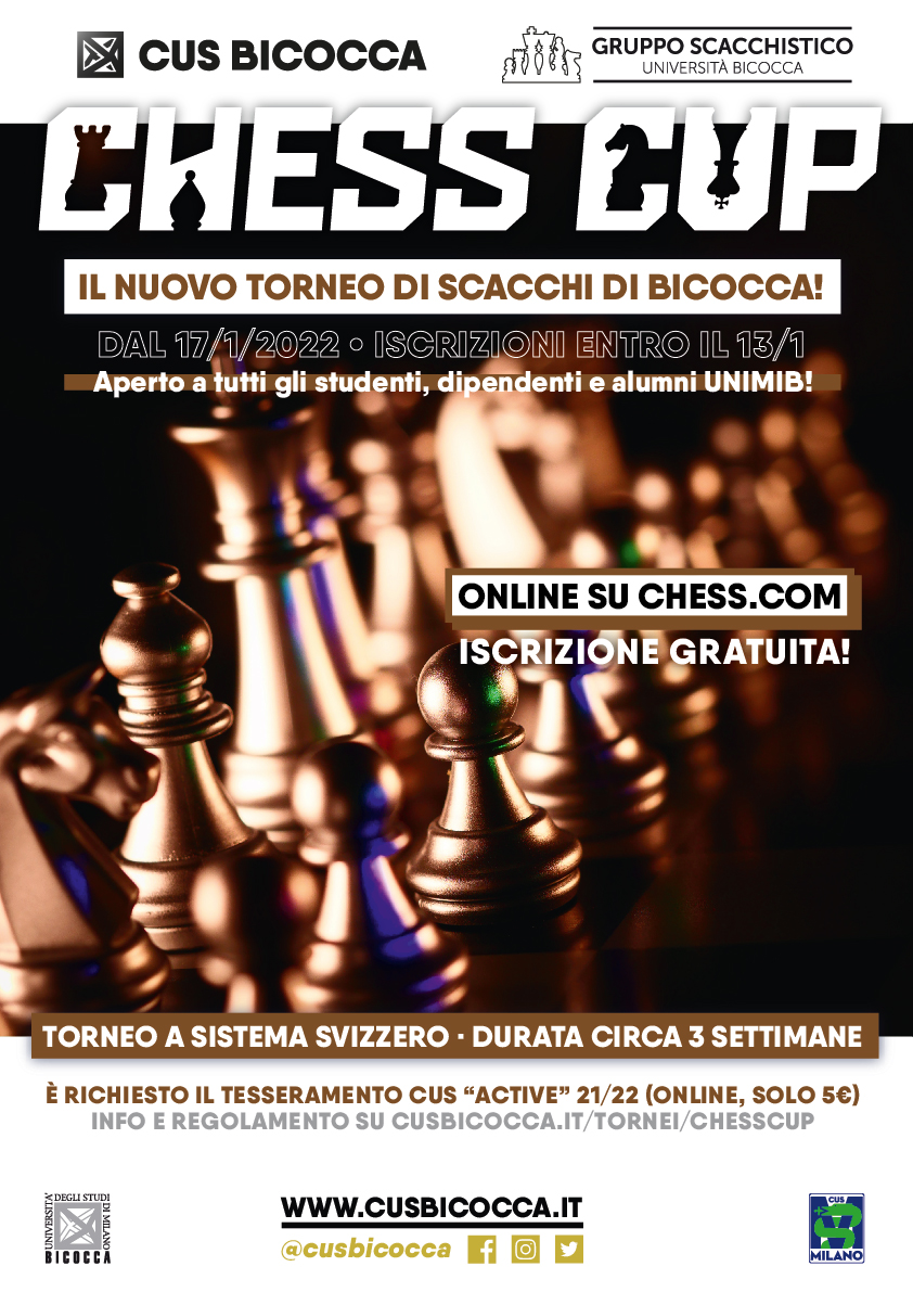 CUS Bicocca Chess Cup • prima edizione 2022