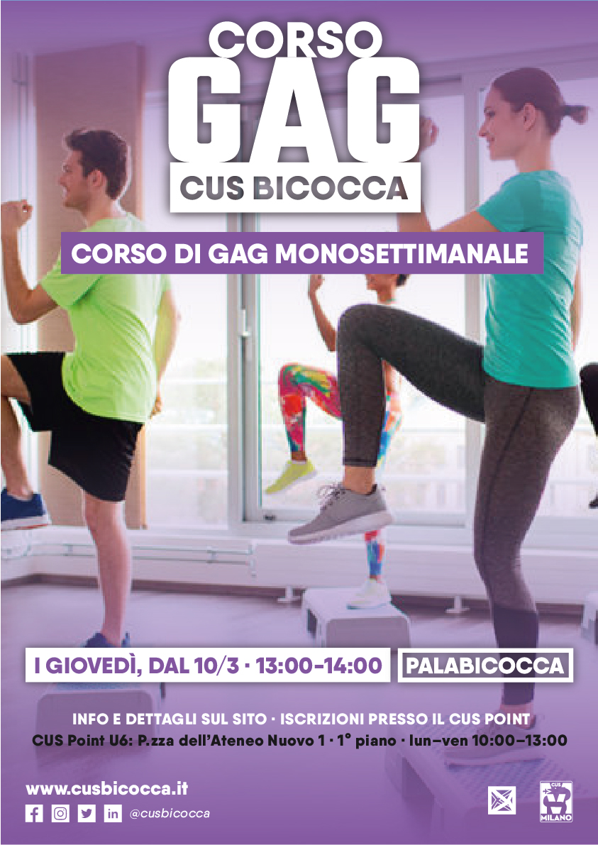 Corso di GAG • CUS Bicocca