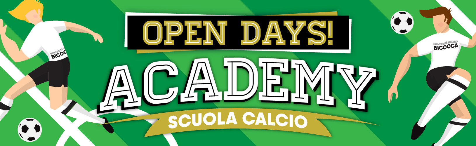 CUS Bicocca Academy • Scuola Calcio • Open Days