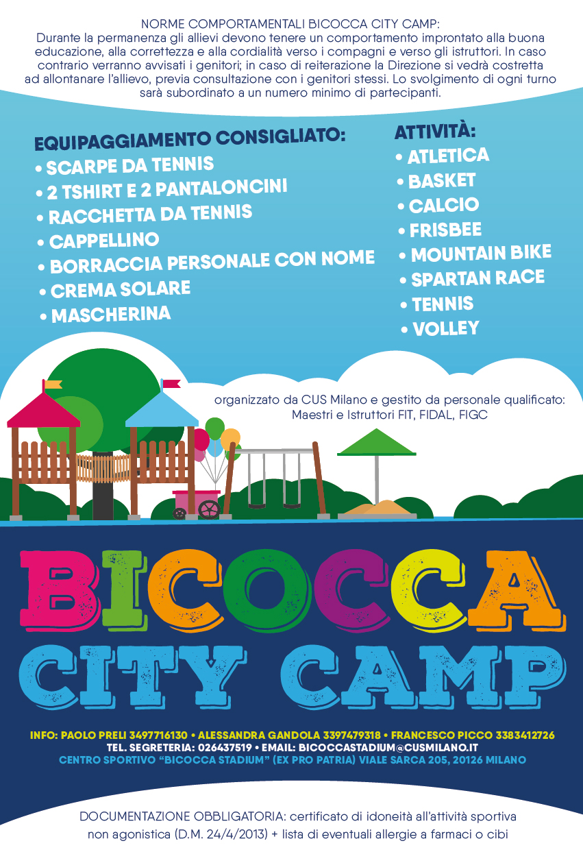 Bicocca City Camp • CUS Bicocca